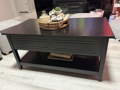 Black Coffee Table