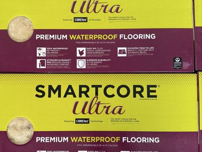2000SqFt Tivoli Travertine Waterproof Luxury Vinyl Tile Flooring LVT