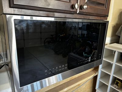 LG - 2.0 Cu. Ft. Over-the-Range Microwave with Sensor Cooking and EasyClean - Stainless Steel