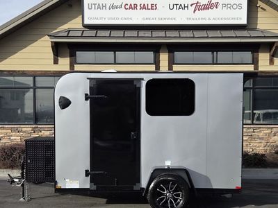 5x10 Mini/Light/Small Toy Hauler Travel Trailer Enclosed Cargo Raynger 2026