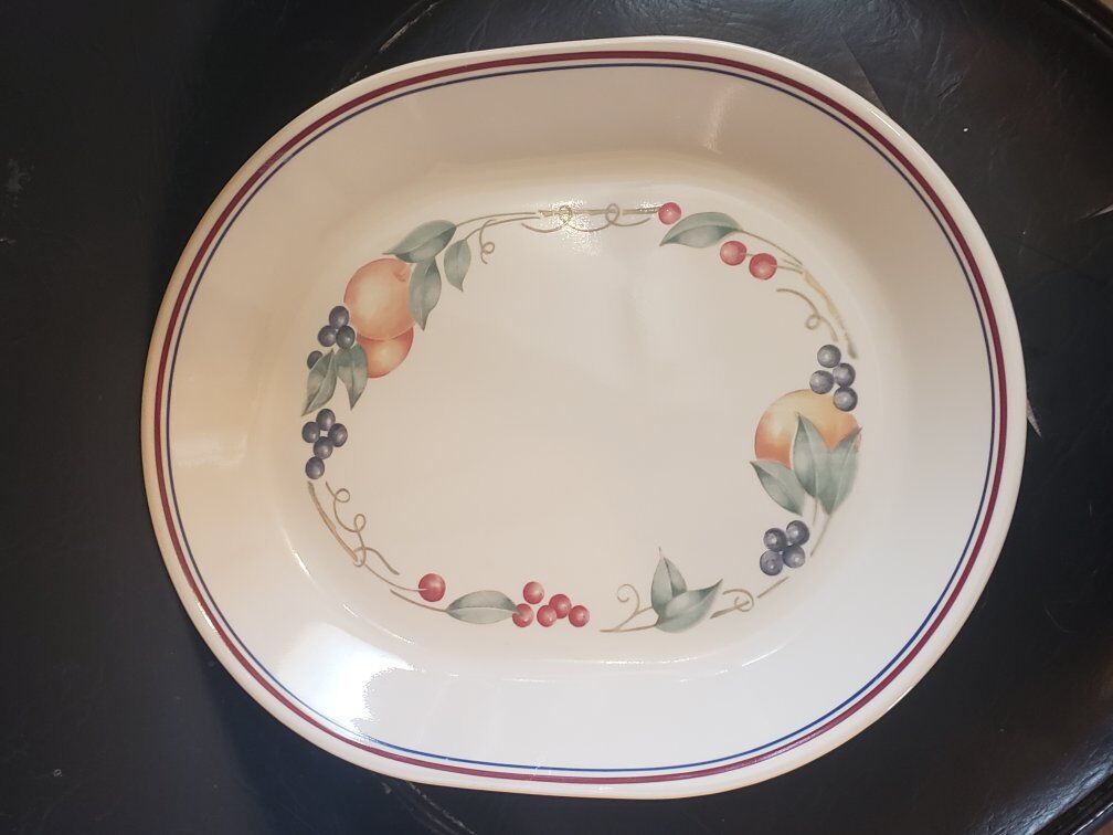Corelle serving platters, various patterns
