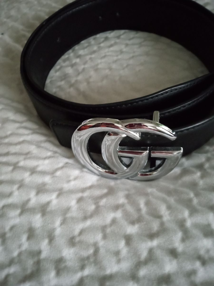 Black Gucci belt 43 inches long