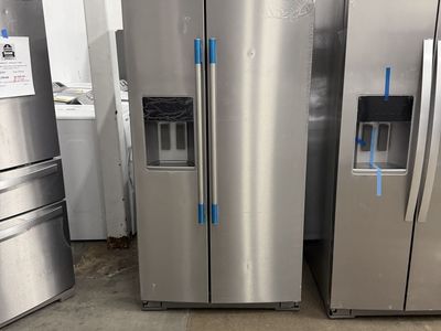 NEW KITCHENAID 28.7 C FT STAINLESS SIDE BY SIDE
