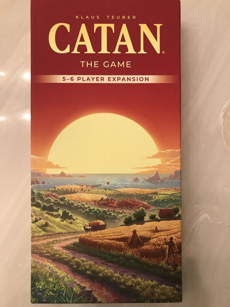Catan 5-6 Player EXTENSION 6th Edition Game Studio CN3082 Base Core EXPANSION Brand New Sealed