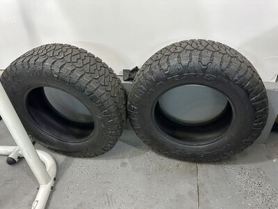 2 - Maxxis 37x12.50R20LT Tires