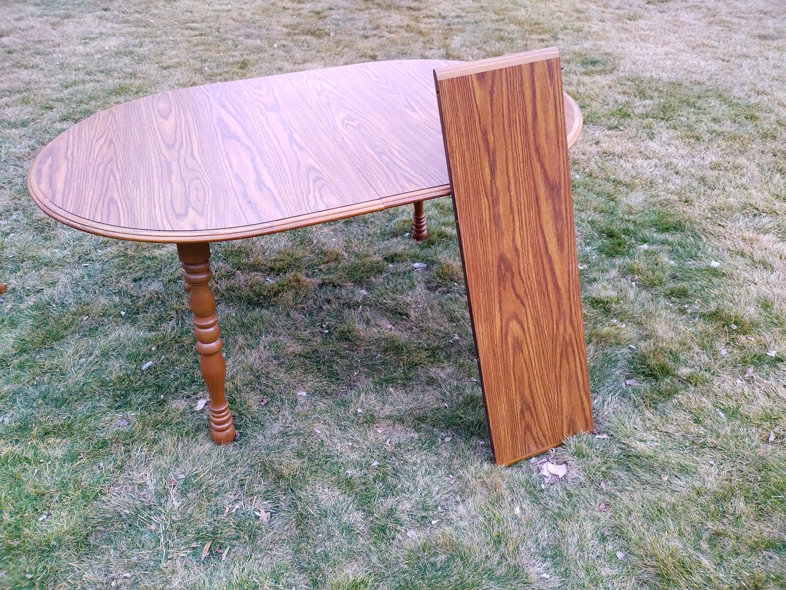 Solid Oak Dining Table & Chairs