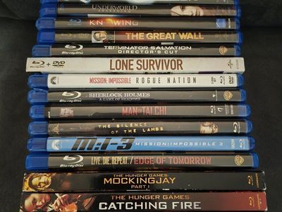 Misc Bluray Movies $5 Each