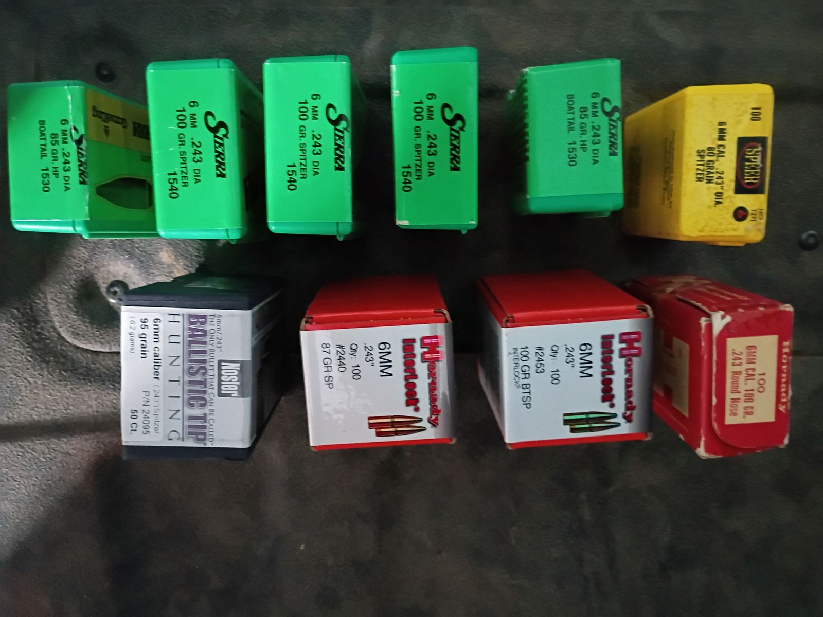 6mm bullets