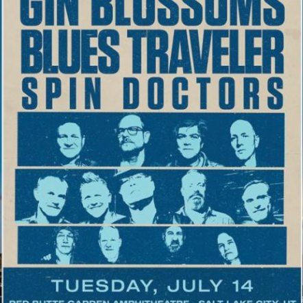 2 Tix to a Sold Out to Gin Blossoms/Blues Travelers/Spin Doctors Red Butte Gardens Tuesday, July 14, 2026