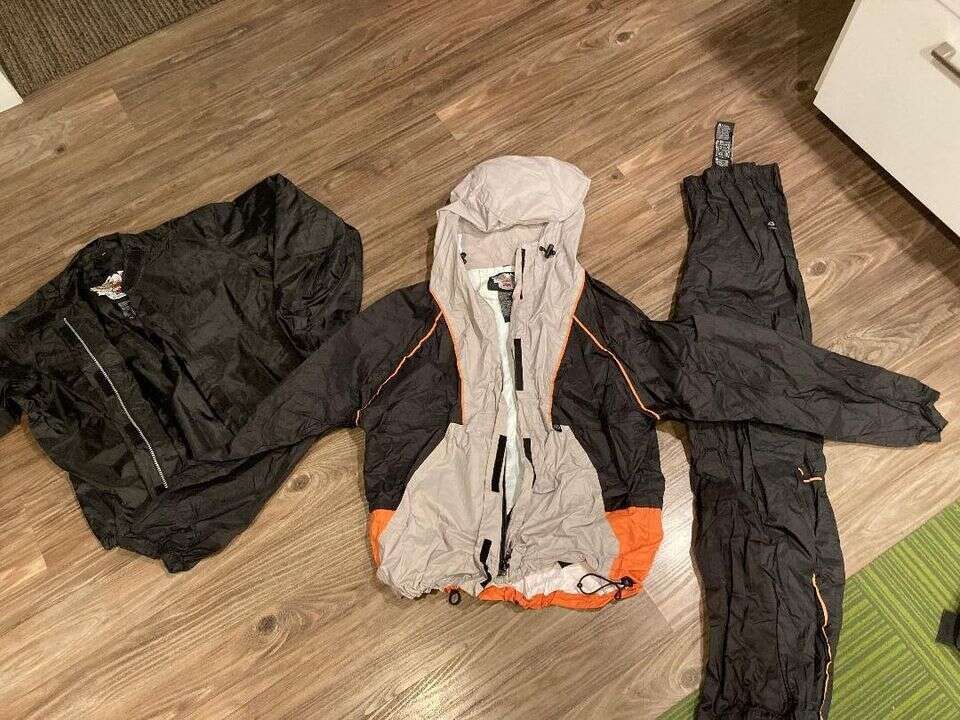 Harley Davidson Wind Breaker Waterproof Liner & Switchback Jacket