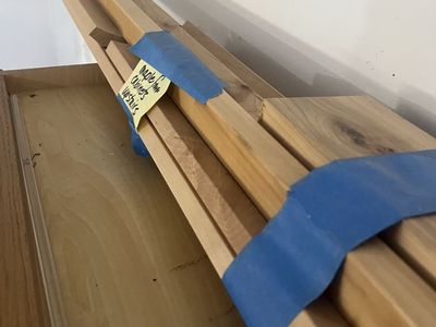 Assorted Maple Hardwood Boards & Trim Pieces
