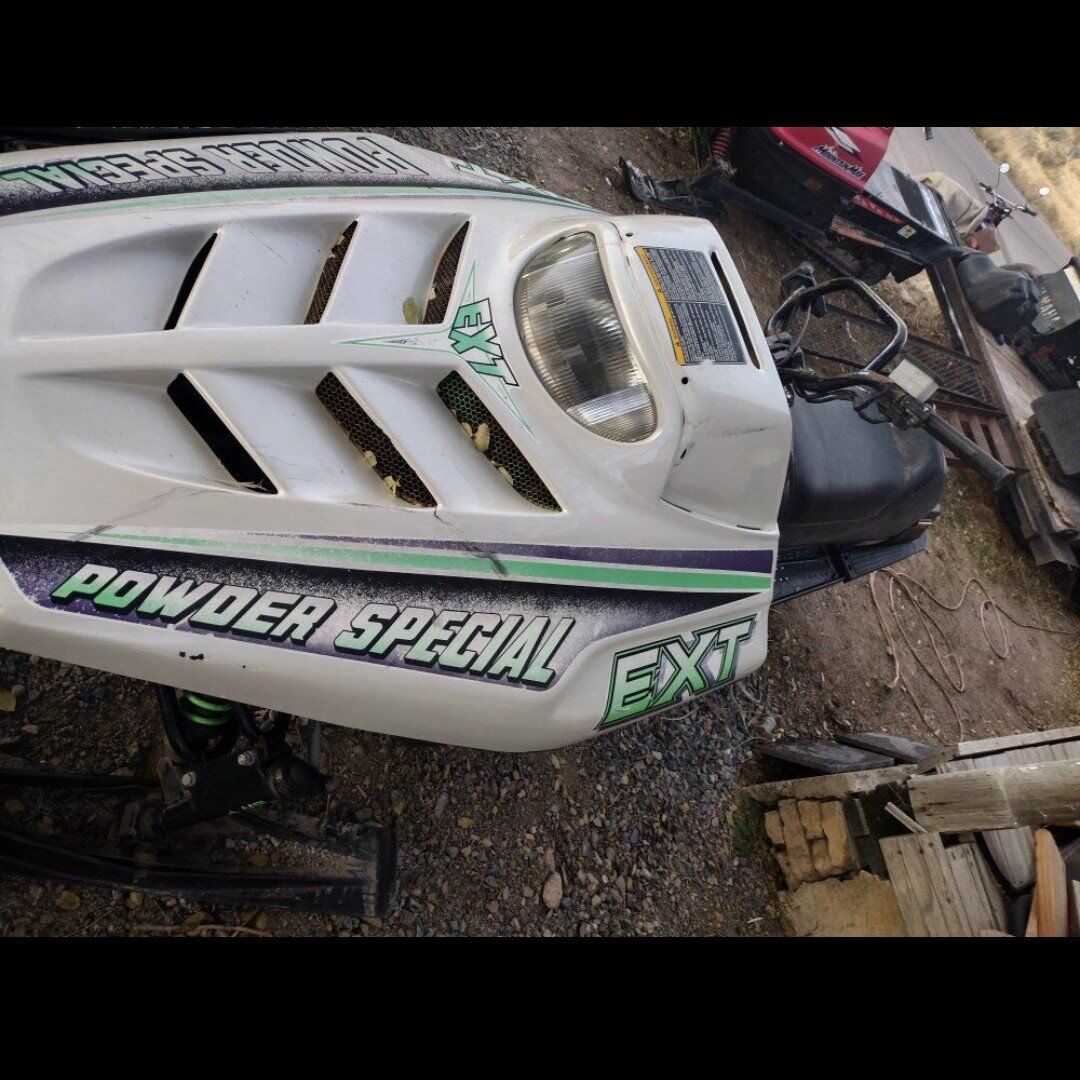 1996 Arctic Cat 580 EXT Powder Special Part out