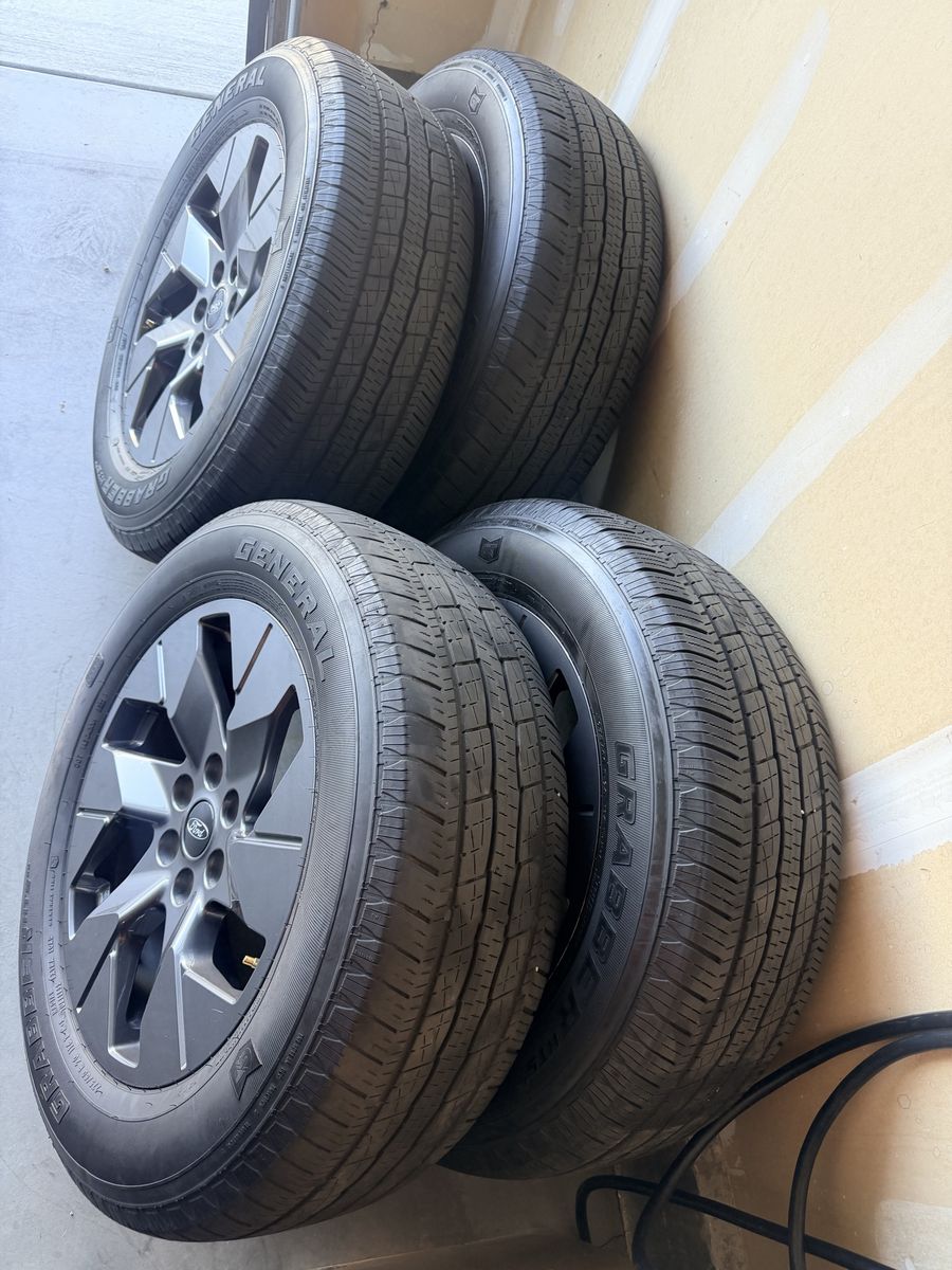 2024 F150 Lightning rims & tires 275/60/R20 20 inch