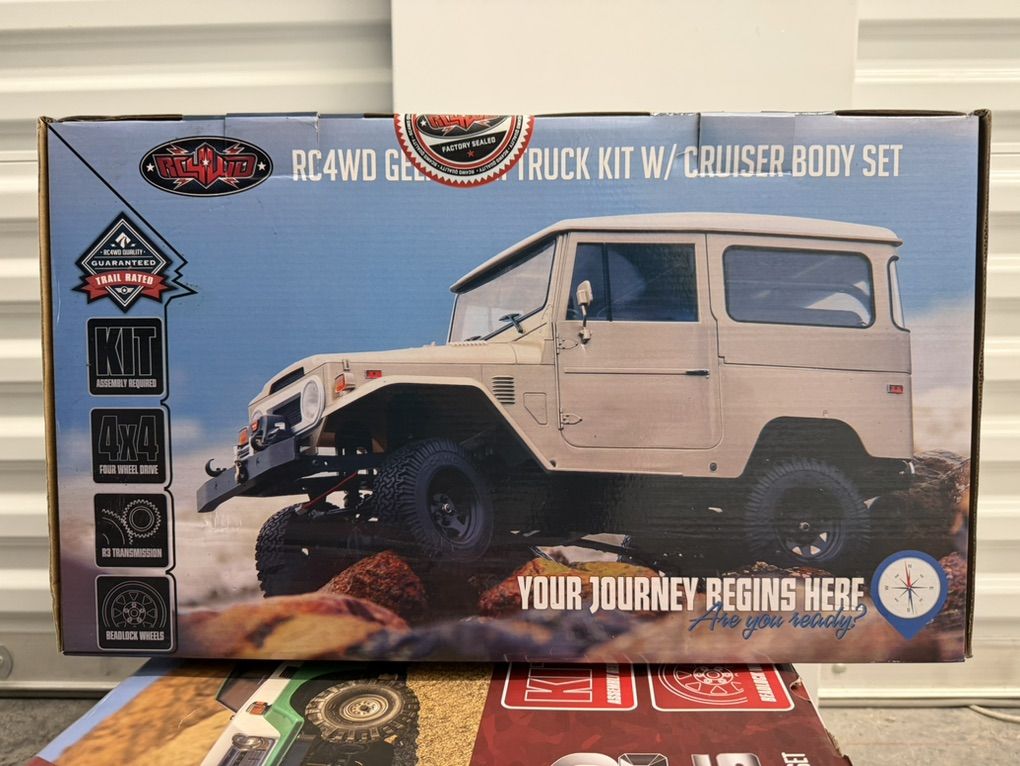 RC4WD FJ40 Clear Kit Unpainted Hardbody Sealed