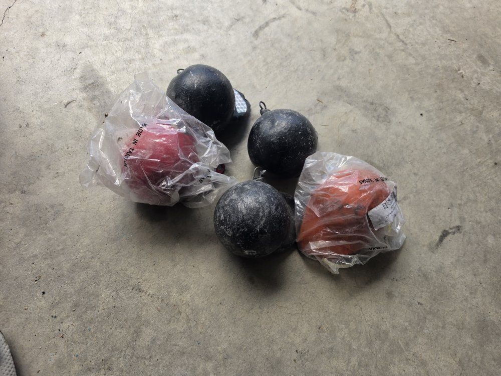 Downrigger Ball Weights 
