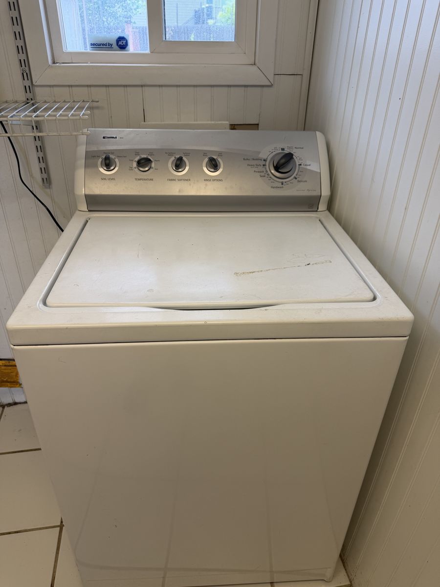 Kenmore 800 Series Top Load Washer - White, Standard Capacity, Used Condition