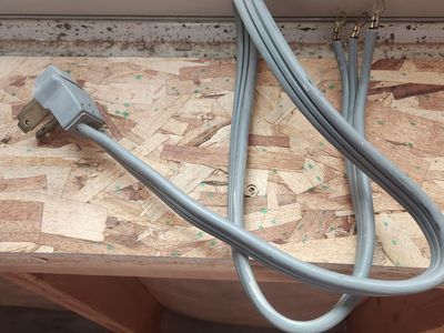 Three Prong Dryer Cord
