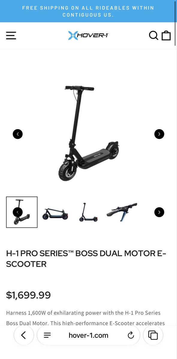Electric scooter