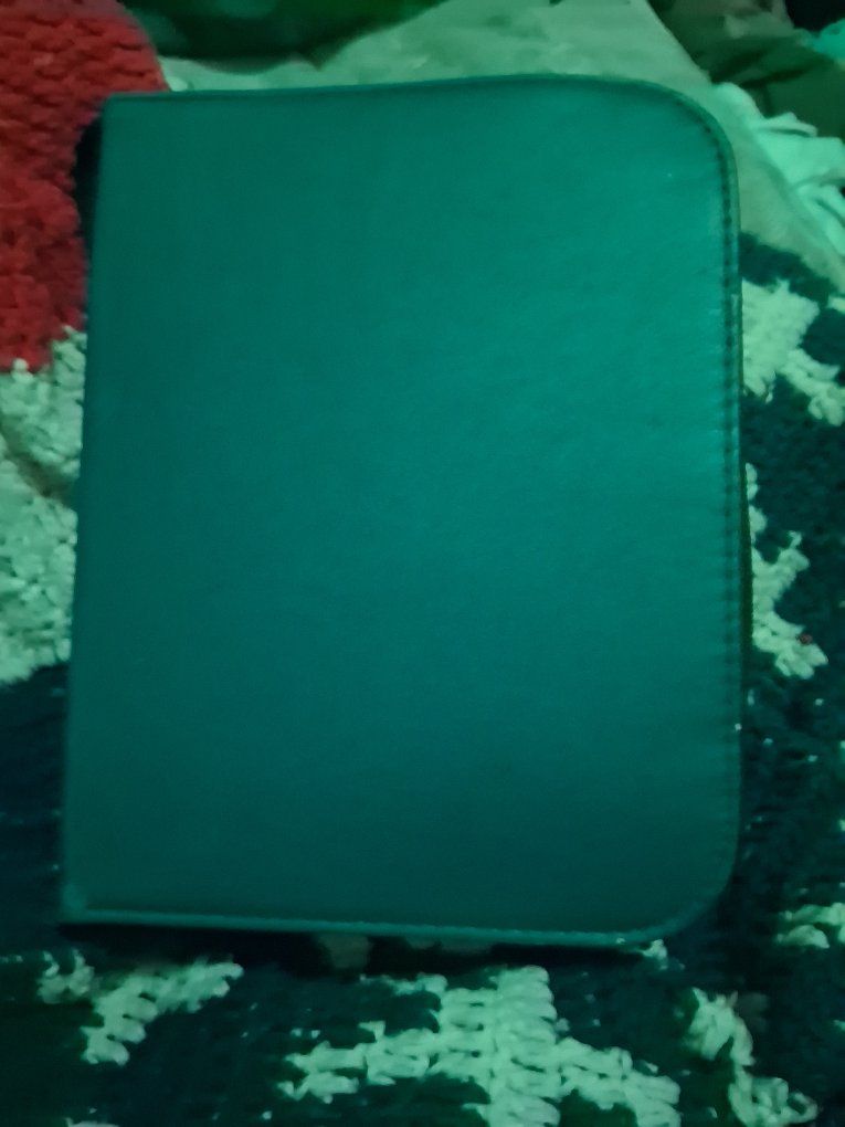 full 500 page book of American football cards