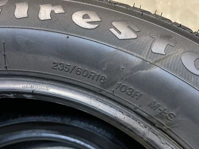 2 Firestone 235/60R18