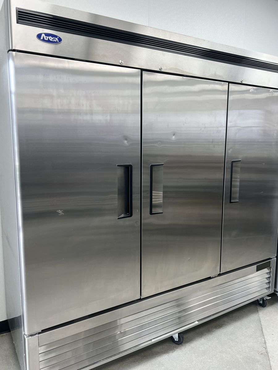 Atosa 3 Door Commercial Reach-In Refrigerator