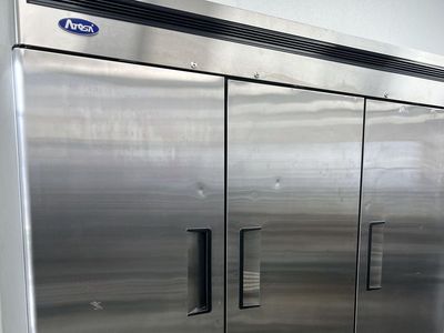 Atosa 3 Door Commercial Reach-In Refrigerator