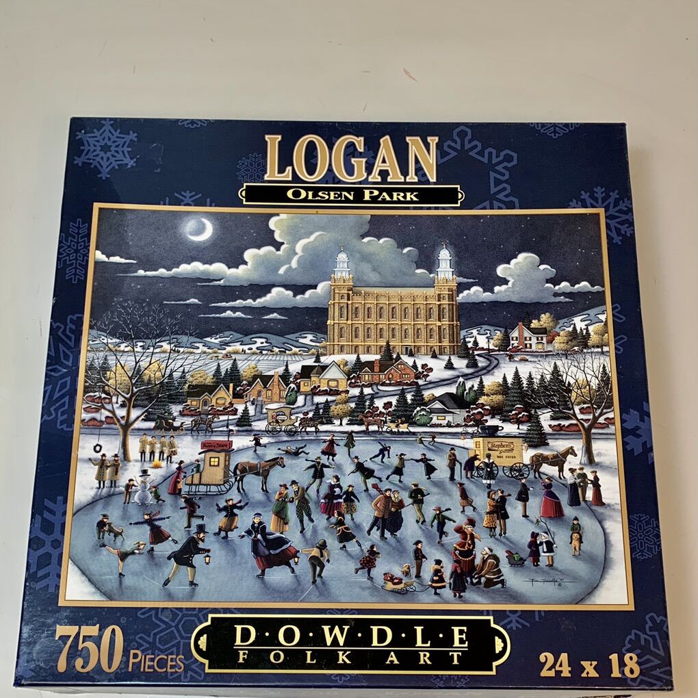 Olsen Park In Logan 750 Pc Puzzle By Eric Dowdle