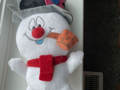 Fetch Warner Bros Frosty The Snowman dog Toy
