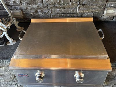 Built in Blaze Grill flat top natural gas