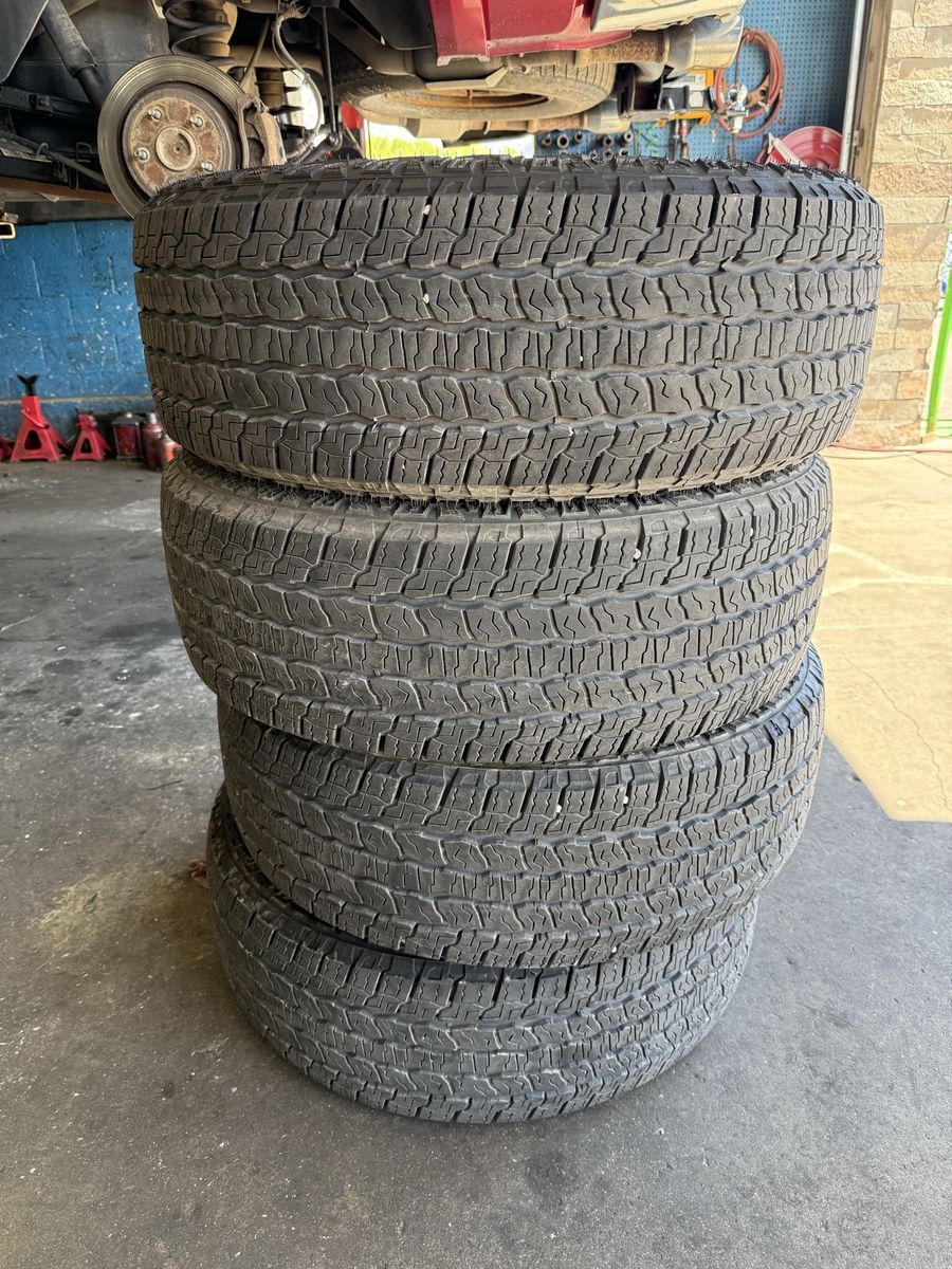 4 275/60R20 Goodyear Wrangler Territory A/T