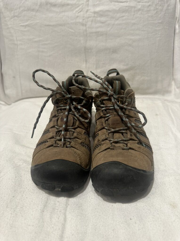 Keen Women’s 11 mens 9.5 Brown Leather Hiking Shoe