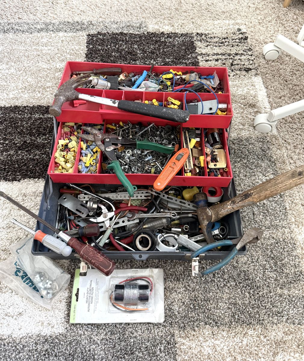 Tool Box with Tools