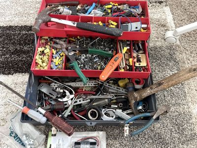 Tool Box with Tools