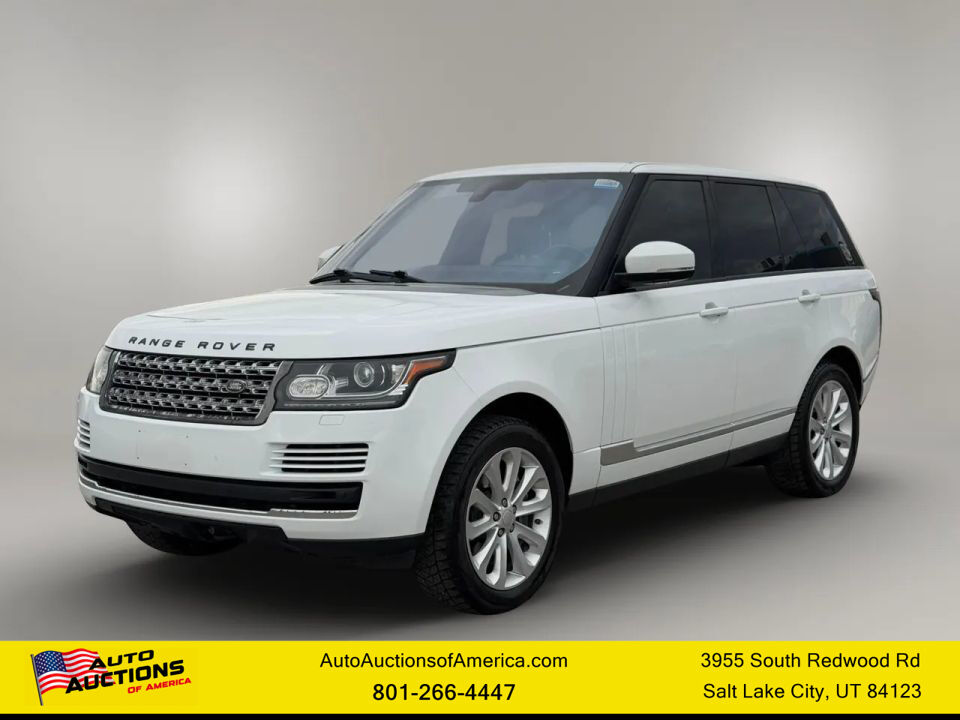 2016 LAND ROVER RANGE ROVER HSE