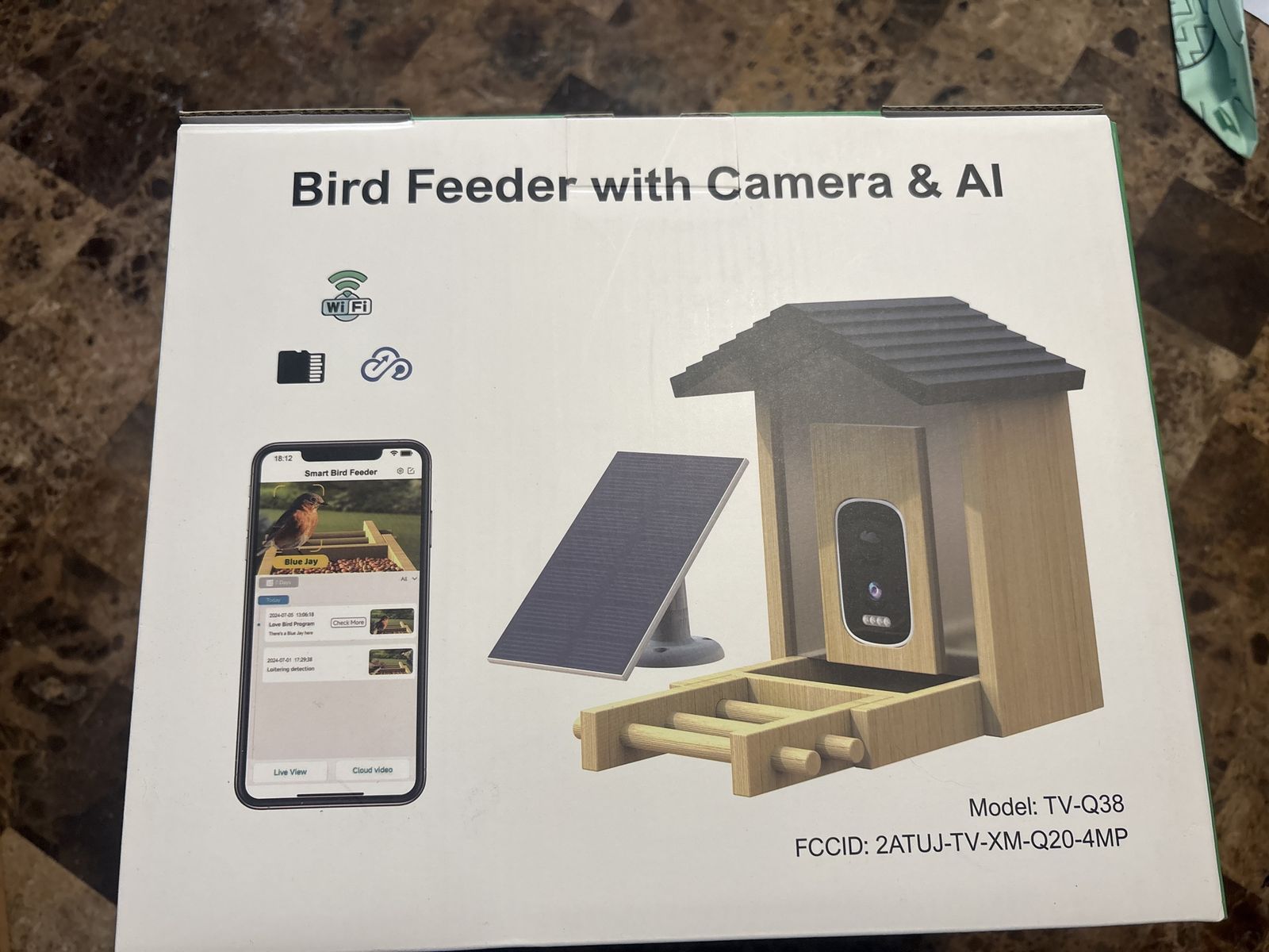 Bird Feeder with Camera