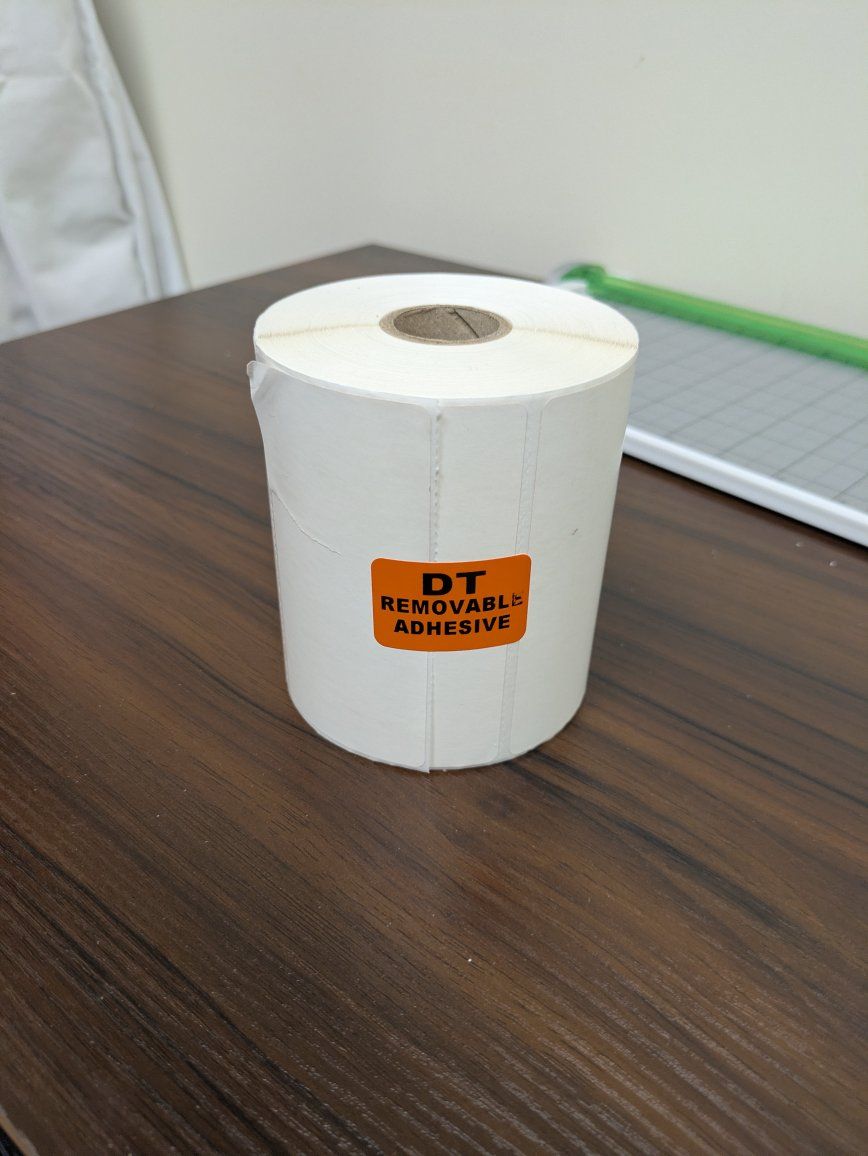 4"x2x Direct Thermal White Label