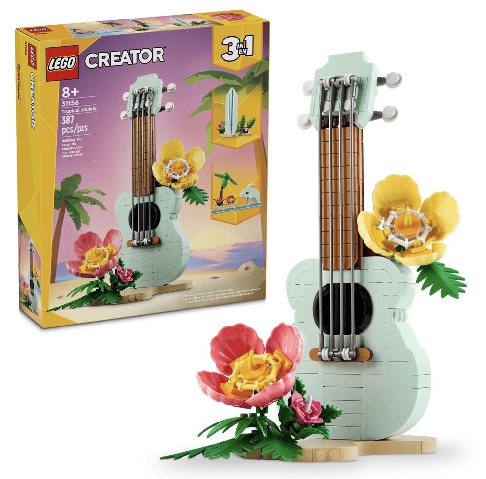 LEGO Creator Tropical Ukulele 31156 - NEW