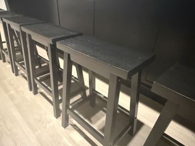 6 matching 24” stools - Like New