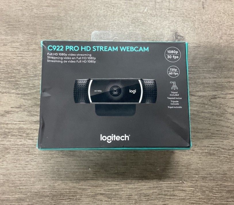 LOGITECH C922 PRO STREAM WEBCAM