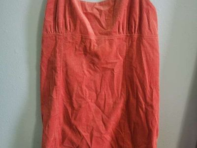 womens orange dress
