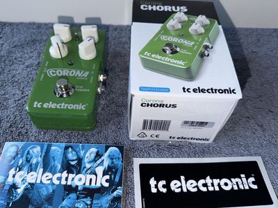 TC Electronic Corona Chorus Pedal - New with Original Box