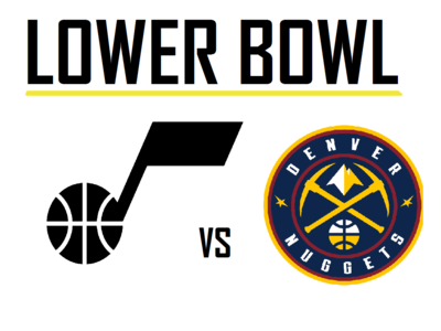 Denver Nuggets vs Utah Jazz 3/02 - Lower Bowl