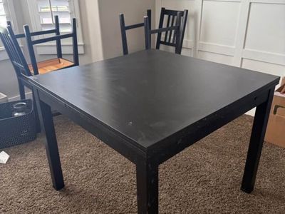 Dining Table And 4 Chairs