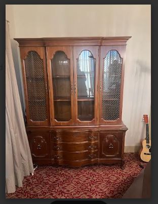 Country French China Closet