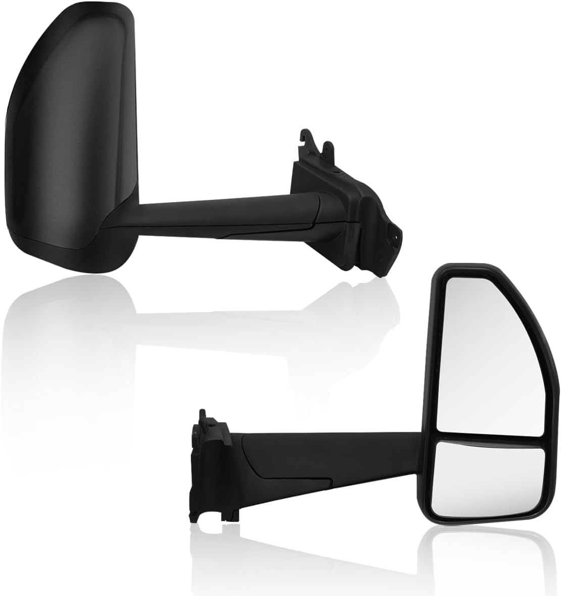 2023+ Peterbilt 579 Semi Trucks Hood Mirror Right Passenger Side, Black