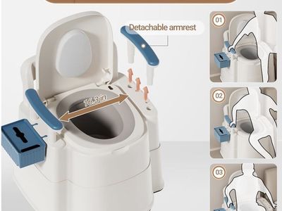 Portable Bedside Commode Chair