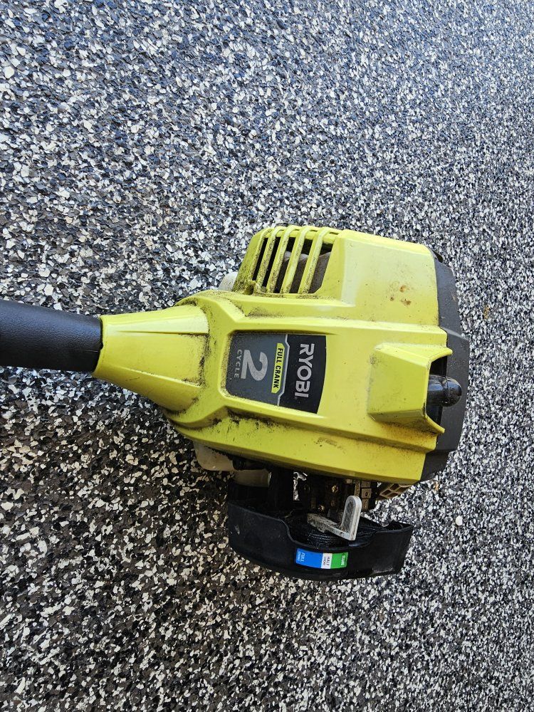 Ryobi Full Crank 2-Cycle Gas Trimmer / Edger - Powerful Lawn Care Tool