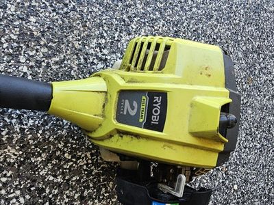 Ryobi Full Crank 2-Cycle Gas Trimmer / Edger - Powerful Lawn Care Tool