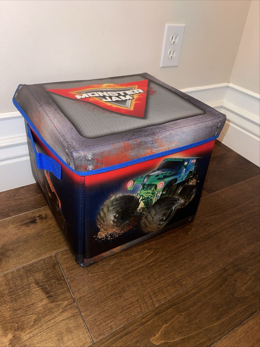 Monster Jam Storage Box/Playmat