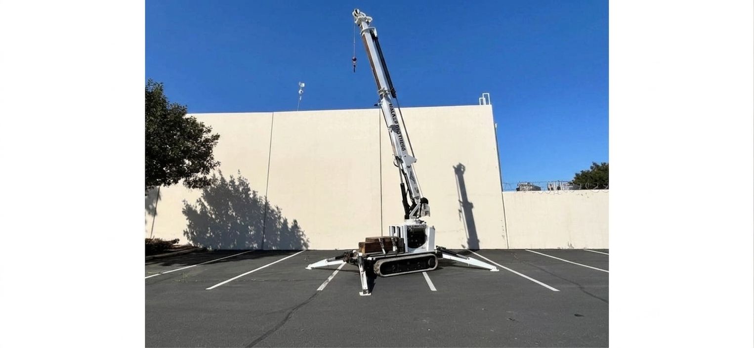 Tracked Spider Crane for Rent!